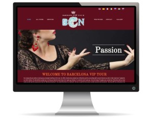 Pagina web para barcelonaviptour